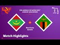 Mauritania v Zambia | FIFA World Cup Qatar 2022 Qualifier | Match Highlights