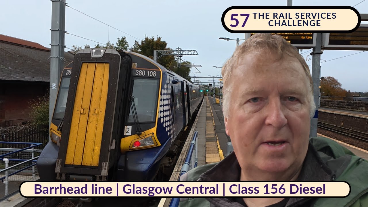 Каковы были ощущения от поездки на поезде из Глазго-Сентрал в Баррхед?
