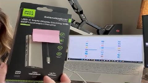 Minthouz USB C Docking Station,12 in 1 Laptop Docking Station Dual Monitor Review