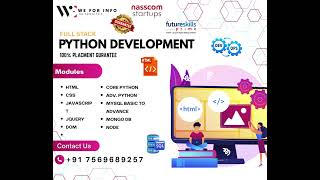 Celebrity FULL STACK PYTHON DEVELOPMENT WITH 100% PLACEMENT GUARANTEE Profile