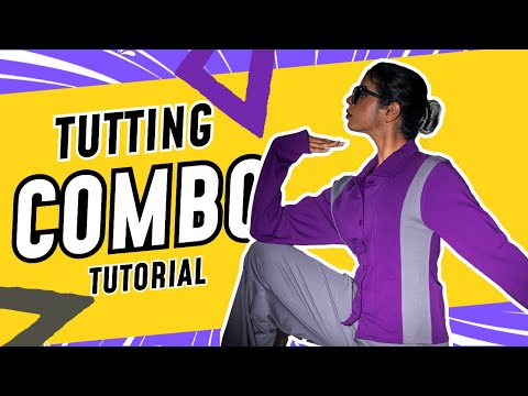 TUTTING DANCE ROUTINE 🔥| STEP BY STEP TUTORIAL | INTERMEDIATE LEVEL