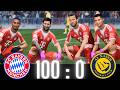 FC 25 -RONALDO MESSI NEYMAR & MBAPPE | ALL WORLDS STARS | FC BAYERN 100-0 AL NASSR