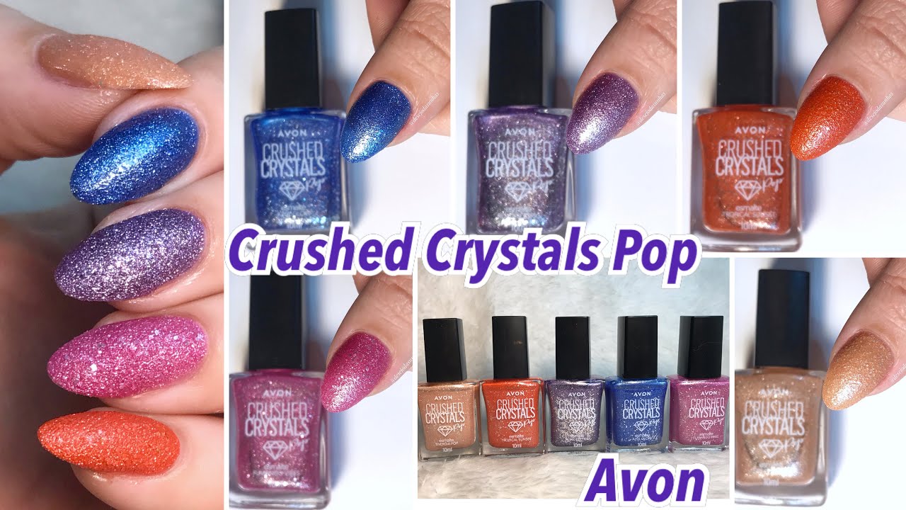 Coleção Crushed Crystals Pop Avon