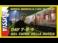 🇷🇺 DORMIRE IN TRENO RUSSIA MONGOLIA CINA DAY7-8-9 TRANSIBERIANA TRANS-SIBERIAN RAILWAY CHINA TRAIN