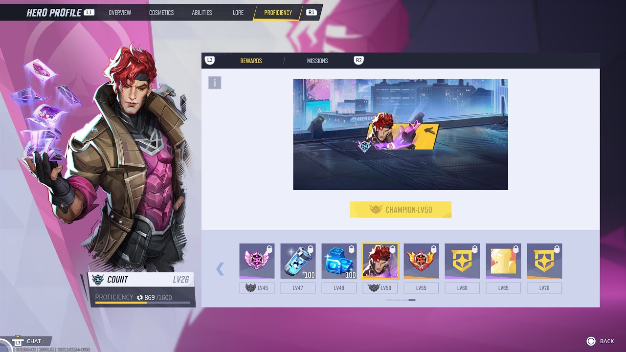 The Gambit level 70 Grind