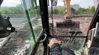 Efficient Site Scraping to Formation Level with CAT 329 Excavator | Trimble GPS