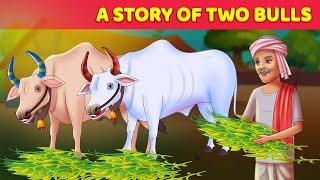 A Story Of Two Bulls | English Moral Story | Adaptation of Munshi Premchand | @Animated_Stories