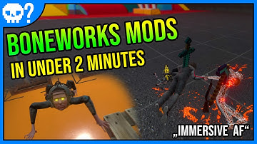 How to Install BONEWORKS MODS in UNDER 2 minutes (UPDATE IN THE DESCRIPTION)