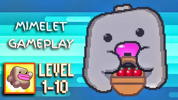 Mimelet: Gameplay Walkthrough Level 1-10 | FernsGaming