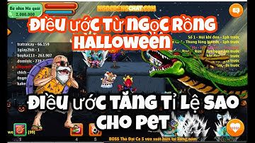 NGỌC RỒNG CHẤT - ĐIỀU ƯỚC SỐ 5  TỪ NGỌC RỒNG HALLOWEEN LIỆU CÓ NGON NHƯ LỜI ĐỒN