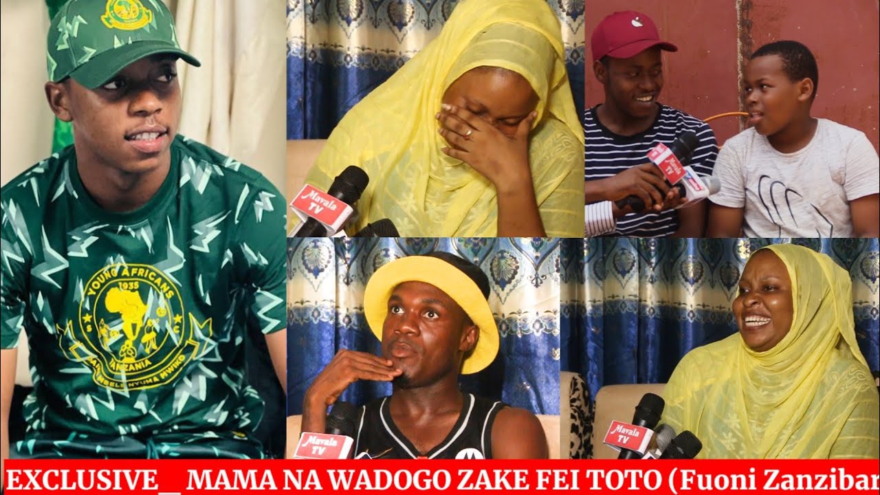 🔴#Live_MAISHA HALISI YA FEI TOTO NYUMBANI KWAO ZANZIBAR  Huzuni na Furaha MAMA na wadogo zake YANGA