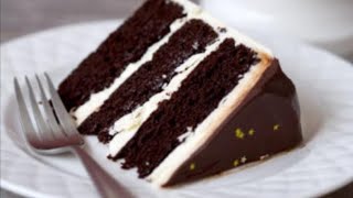 Chocolate jam cake -