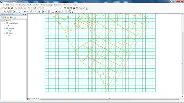 create net grid polygon/polyline in ArcGIS