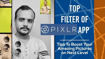 How to Use Pixlr app in Hindi