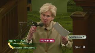 Assemblymember Diane Dixon's remarks on AB 379 - Assembly Floor Session