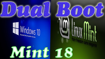 How to Dual Boot Windows 10 and Linux mint 18