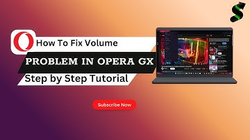 How to Fix Volume Problem in Opera GX Browser FAST & EASY