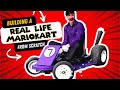 Real Life Mario Kart Build! Making WaLuigi&#39;s Kart, IRL