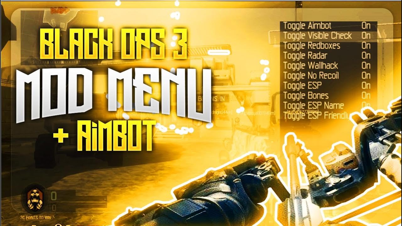 Black Ops 3 - MOD MENU + AIMBOT | NON HOST |(BO3 MODS ... - 1280 x 720 jpeg 149kB