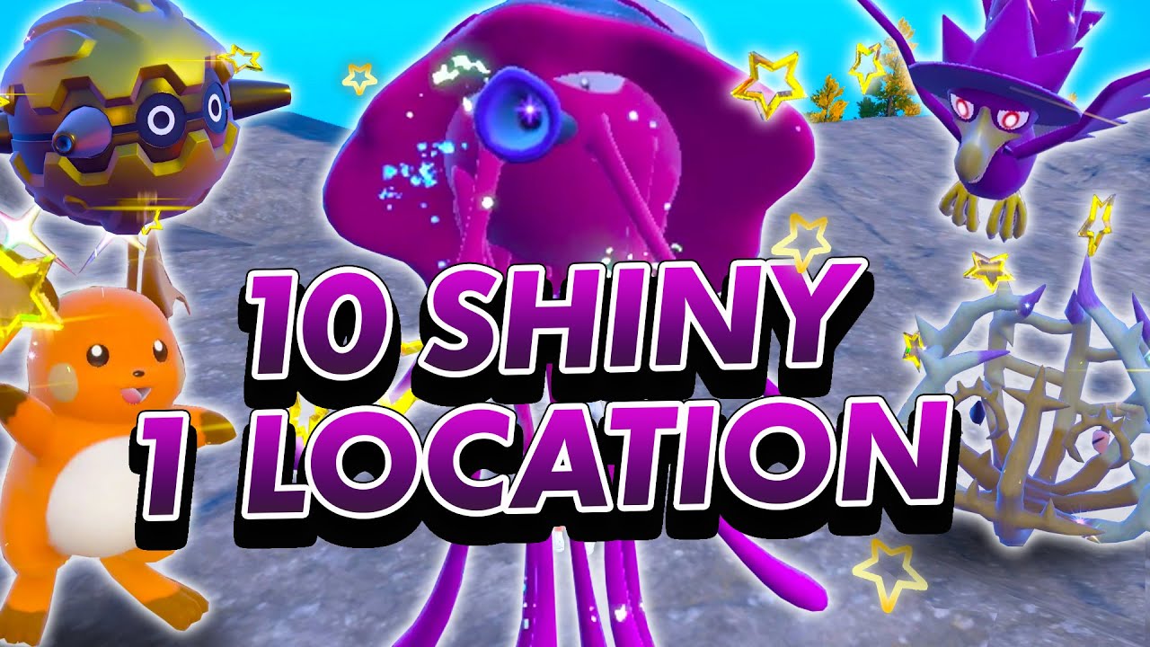 Shinys purple and scarlet pokemon tutorial: how to get shinys easily! -  Alucare