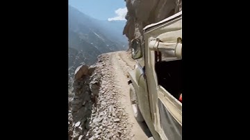Most Dangerous Road in Northern Pakistan - Fairy Meadows Road