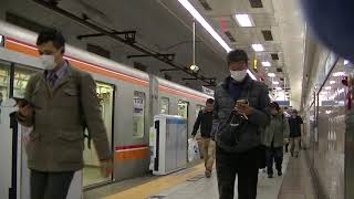 東西線2000系07編成中野行き＠高田馬場駅