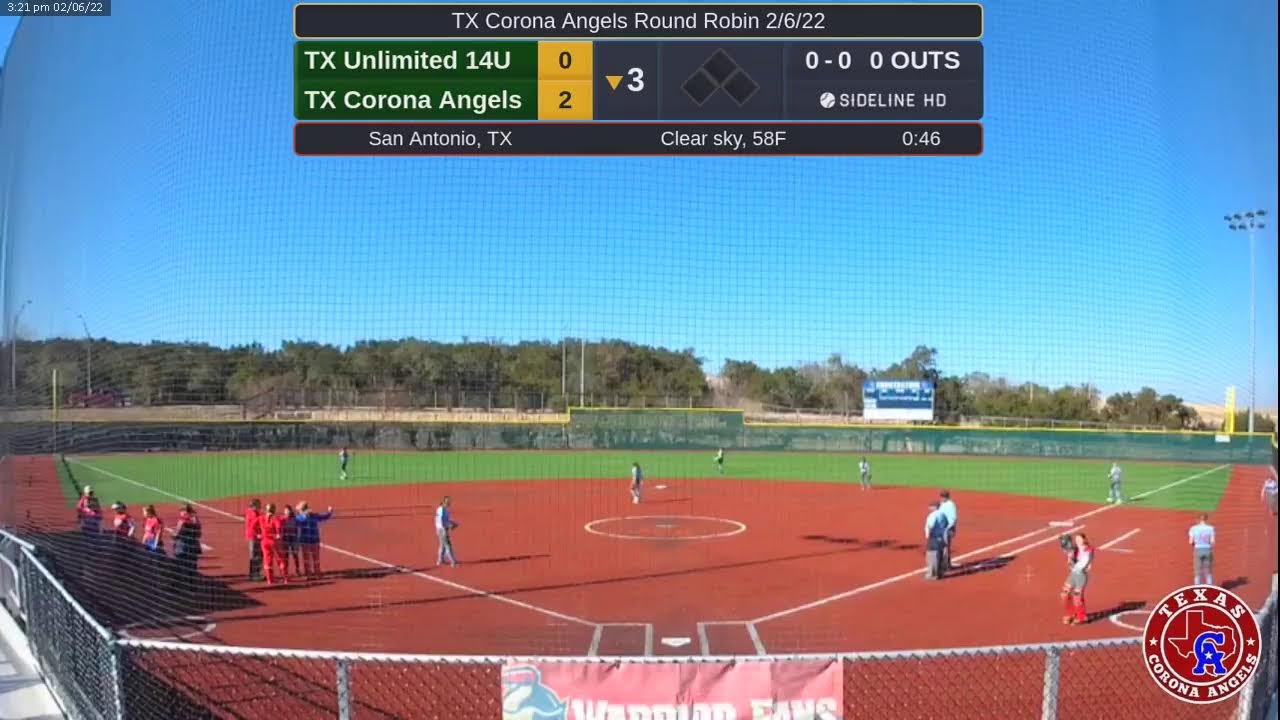 TX Unlimited 14U vs TX Corona Angels National 14U (2022.02.06)