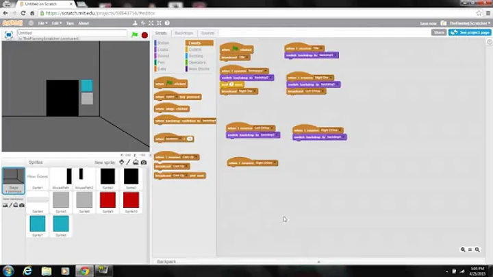 How To Make A FNAF Game In Scratch Part 1 Menu + Office