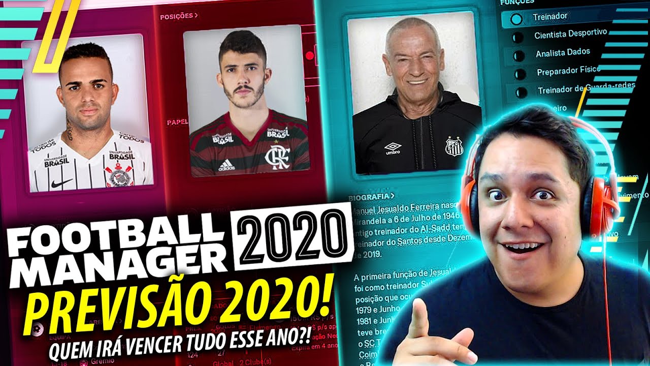 PREVISÕES do FUTEBOL Em 2020!! Quem MITOU!? FOOTBALL MANAGER 2020 EXPERIMENTO!! 😍🏆