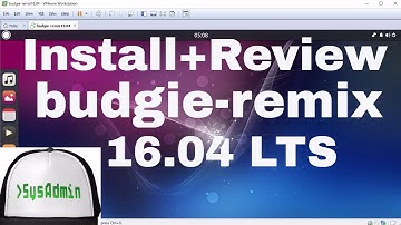 How to Install budgie-remix 16.04 LTS + Review + VMware Tools on VMware Workstation Tutorial [HD]
