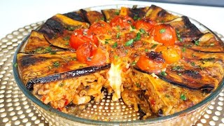 The most delicious eggplant recipe I've ever eaten! Without frying! Try it now!