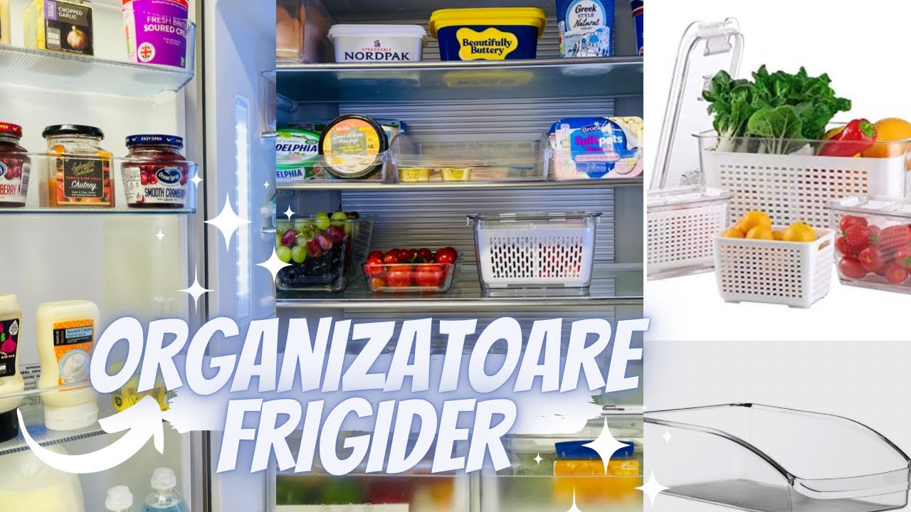 FA CURAT CU MINE!Curatenie si organizare frigider/Haul organizatoare frigider/Motivatie de curatenie