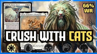 ⚪Mono White Cats is Still INSANELY Good | MTG Arena Standard Mythic Ranked