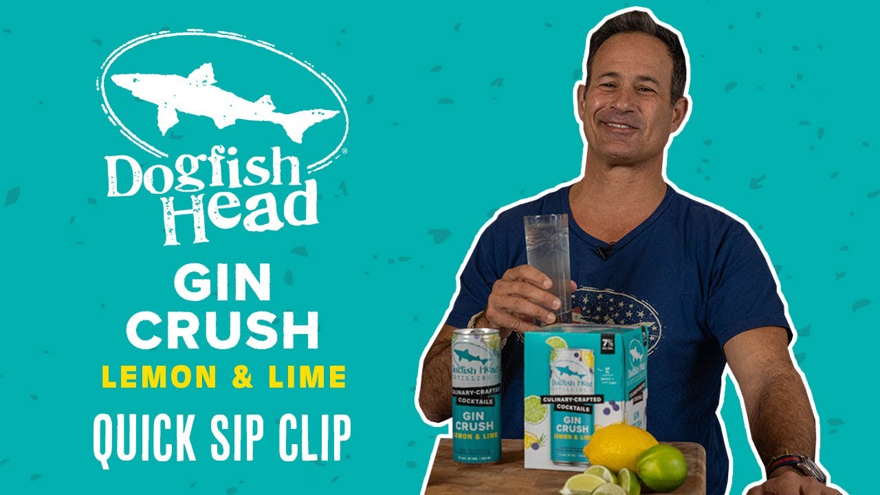 Dogfish Head Quick Sip Clip Lemon & Lime Gin Crush YouTube