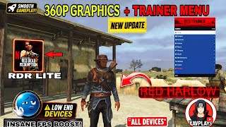 RDR Mobile NEW Update is INSANE 🔥 360p Graphics Tweaks + New Features 🤯