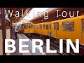 Kreuzberg Berlin Walking 🇩🇪 [4K] Kottbusser Tor, U-bahn, East Side Gallery (Germany 2019)