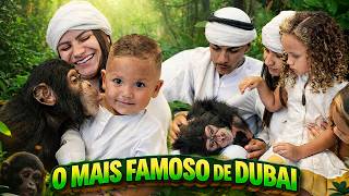CONHECEMOS O KIKI O MACACO MAIS FAMOSO DE DUBAI😱