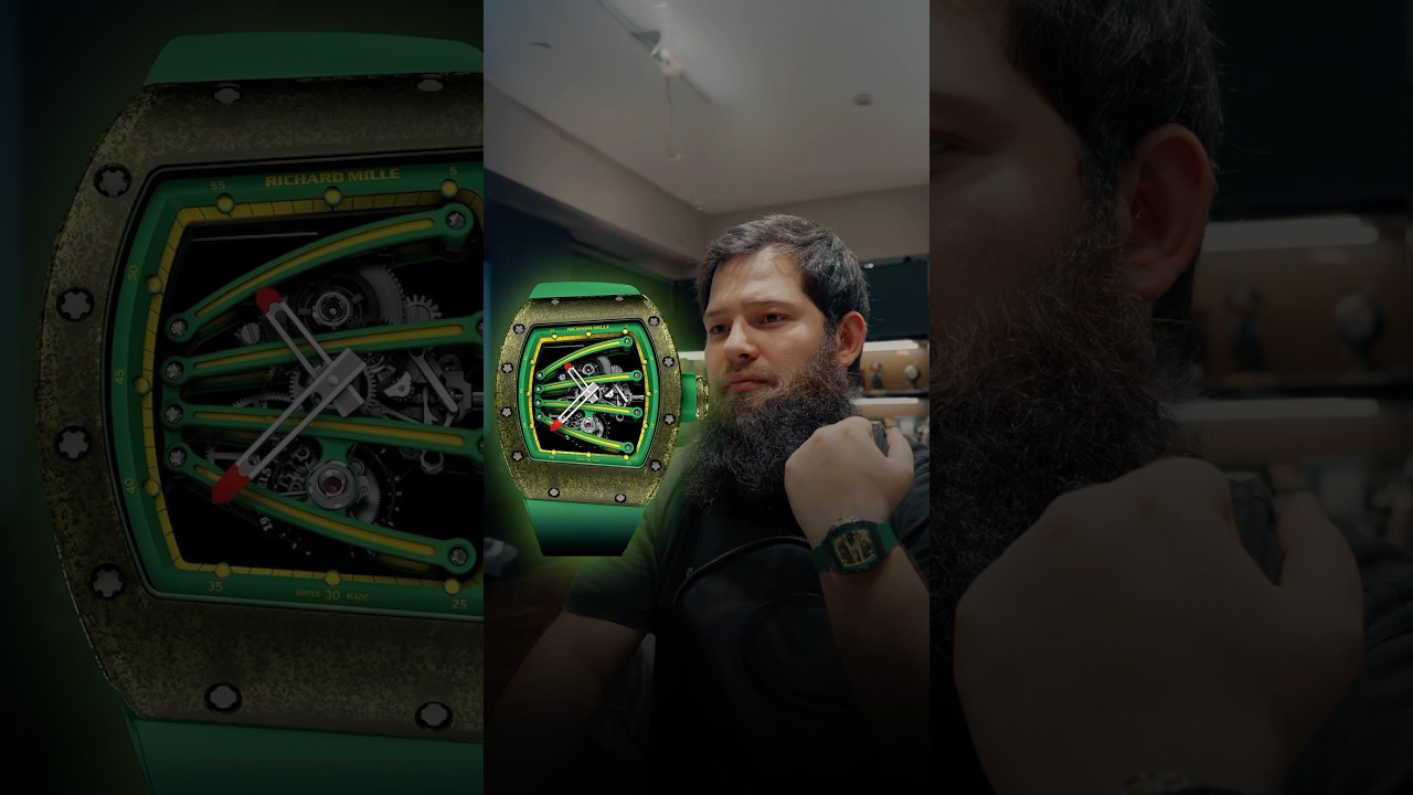 🇯🇲🫢Нашли часы RM 061 Yohan Blake за $190k в Макао и…