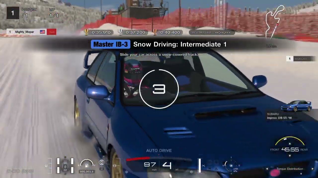 GT7 Master IB-3 License Test - Tutorial for Gold