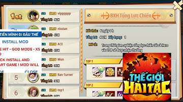 Hack Thế Giới Hải Tặc MOD APK 1.0.1 Menu/One Hit/God Mode 100%Atiban