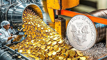 How Coins Are Made Inside US  Coin Factory