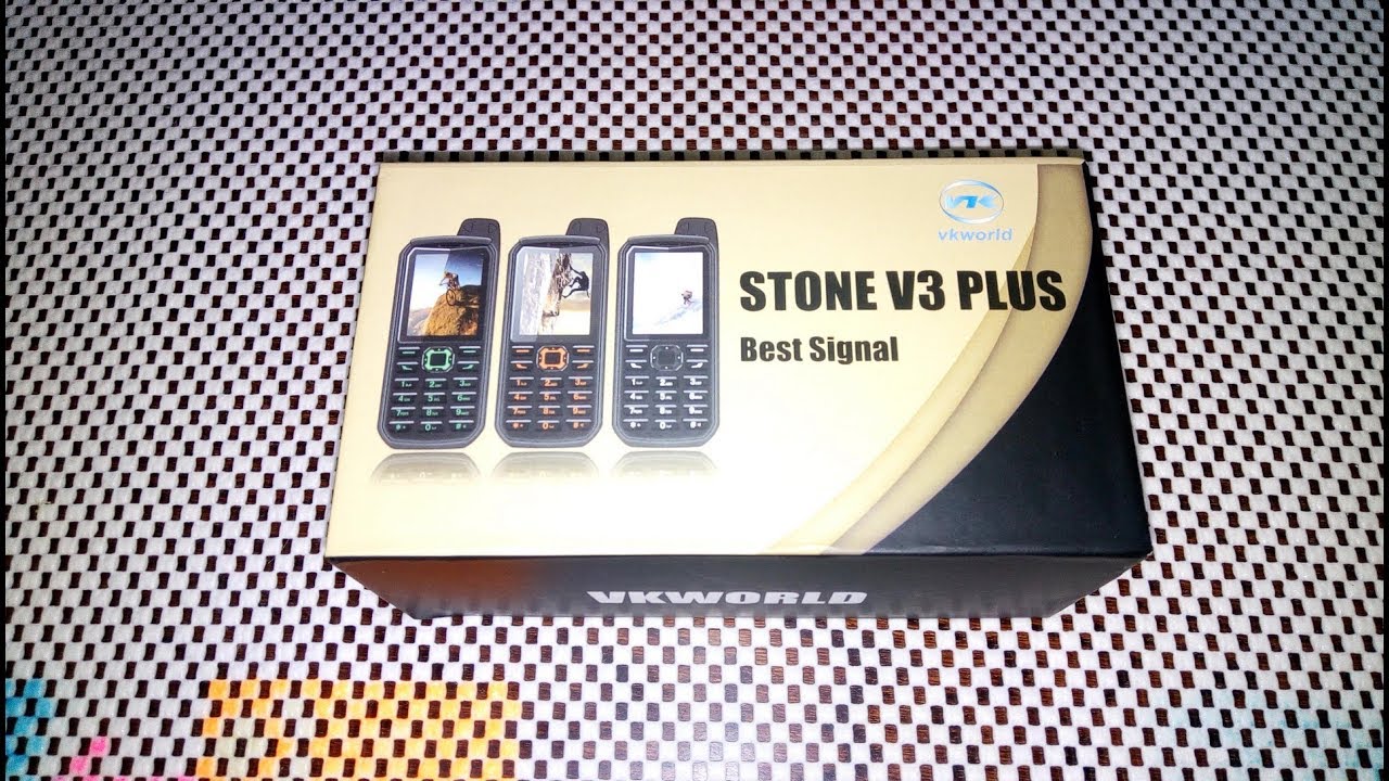 Телефон VkWorld stone v3 plus с AliExpress (24.99$)