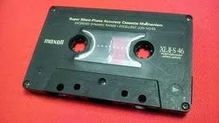 マクセル カセットテープ maxell New XL-ⅡS High Position TypeⅡ Retro Vintage Compact Cassette Collection