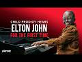 Child Prodigy Hears Crocodile Rock Elton John For The First Time