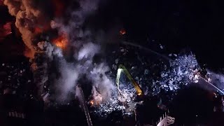 RAW: Shelter-In-Place Order Grows As Richmond Scrap Yard Fire Rages On