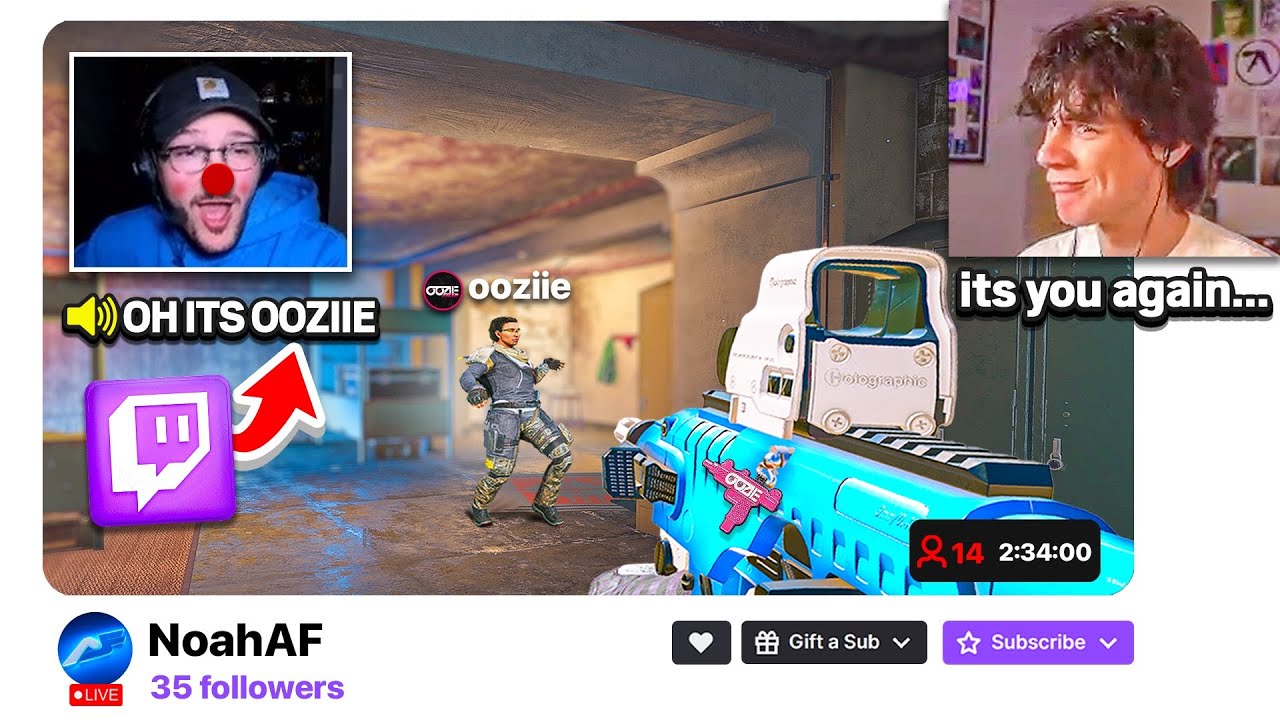 I Ran Into The Raging TOXIC Streamer Again...
