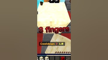 How to clutch on mobile #shorts #clutch #minecraft #minecraftpe #extension #block #rushnation  #mcpe