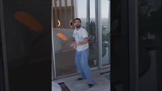 Drake trys to hit a drone with a slipper that's spying on him!😆 #hiphop #shorts #funny #fun