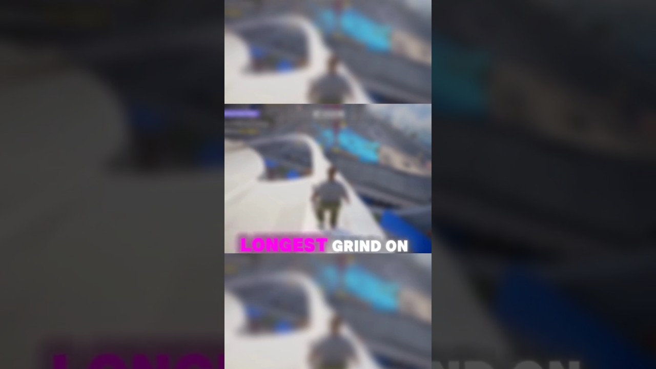 IS THIS THE LONGEST GRIND ON SKATE.? 🛹