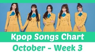 Top 30 K-Pop Songs Chart - October 2016 Week 3